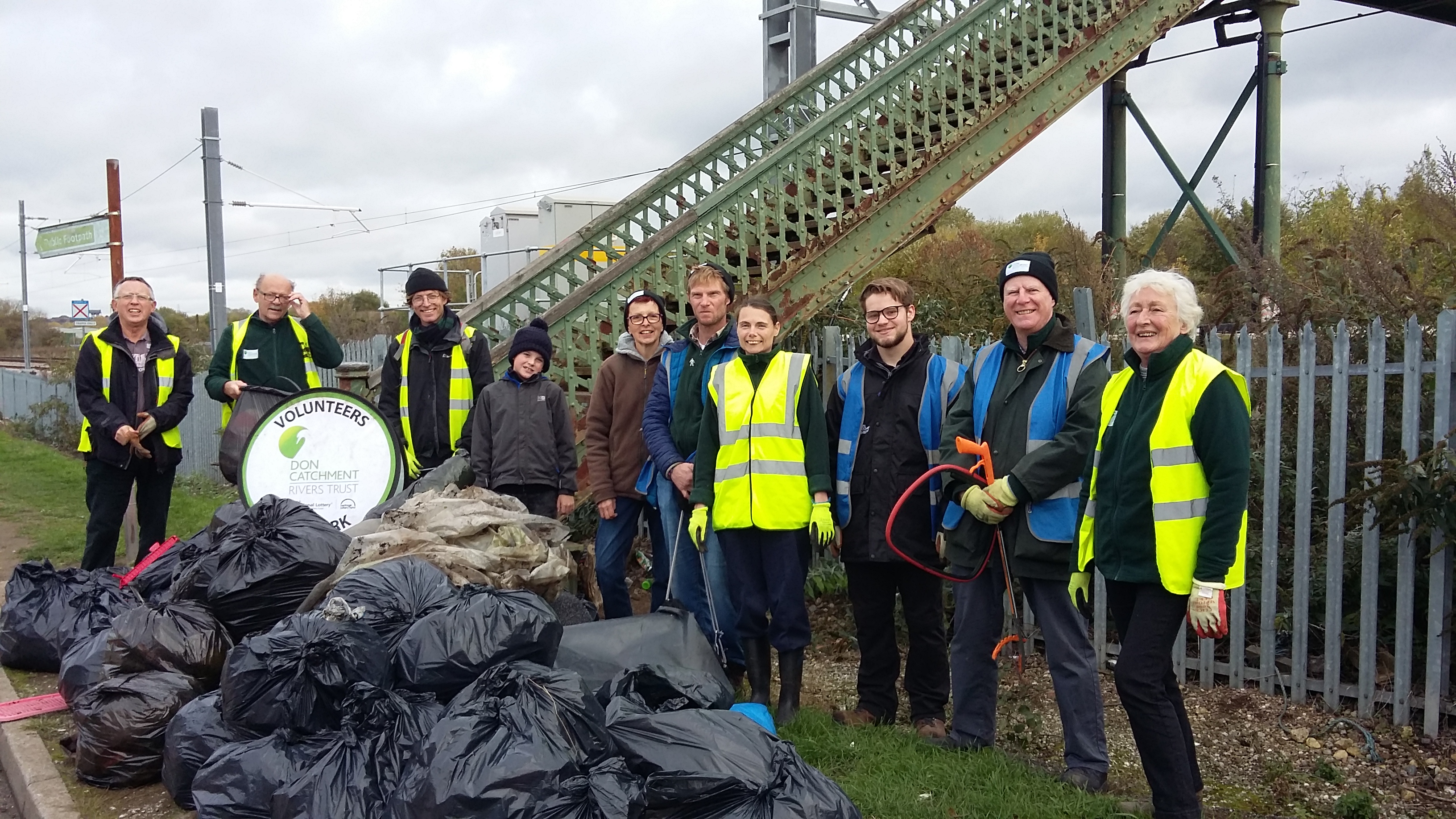 most of the volunteers